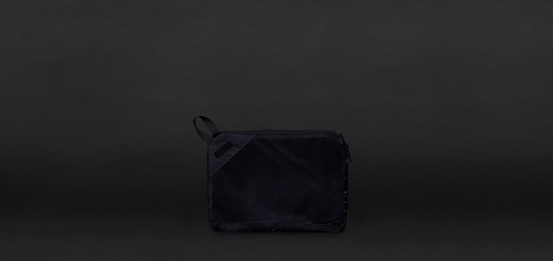TRAVEL POUCH STANDARD S GRAY