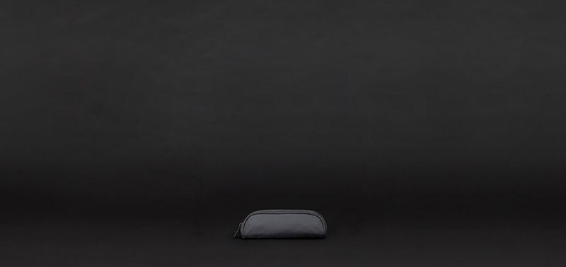 PENCIL POUCH STANDARD STONE GRAY