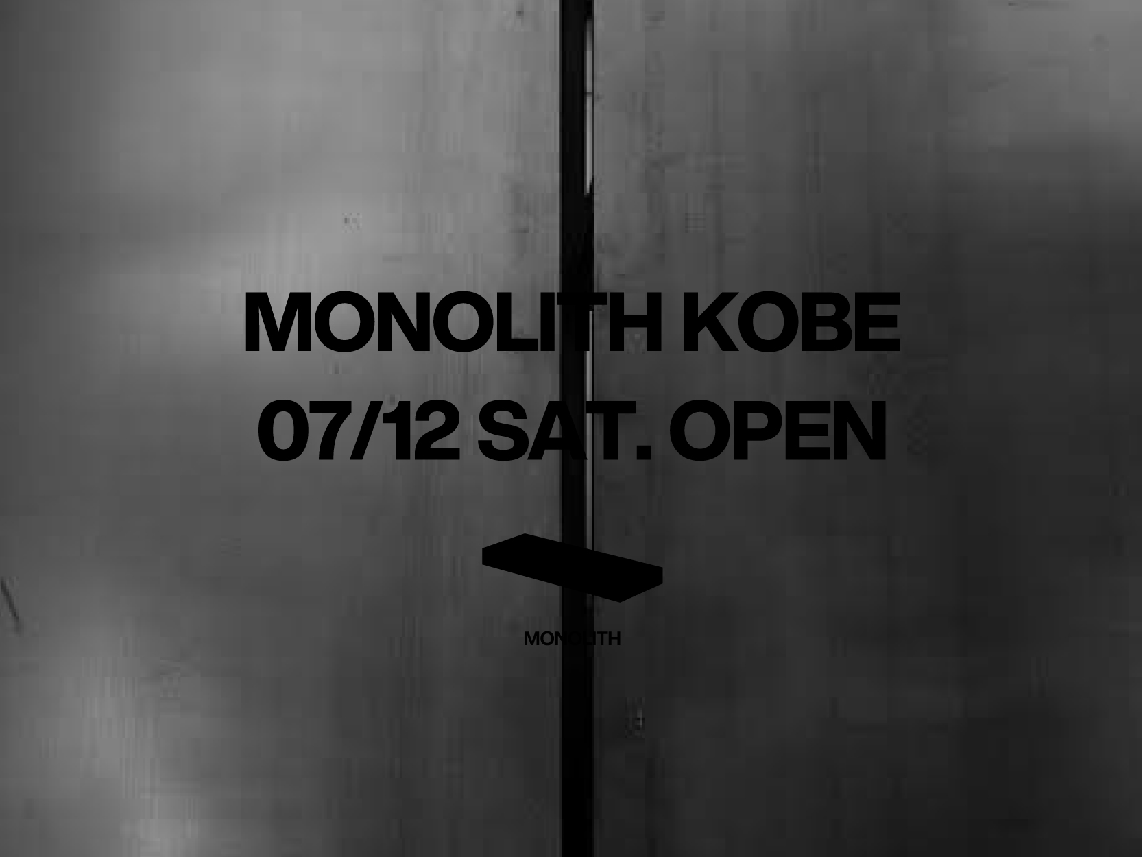 7/12(土) MONOLITH KOBEオープン/STANDARDアイテムにミニサイズが登場