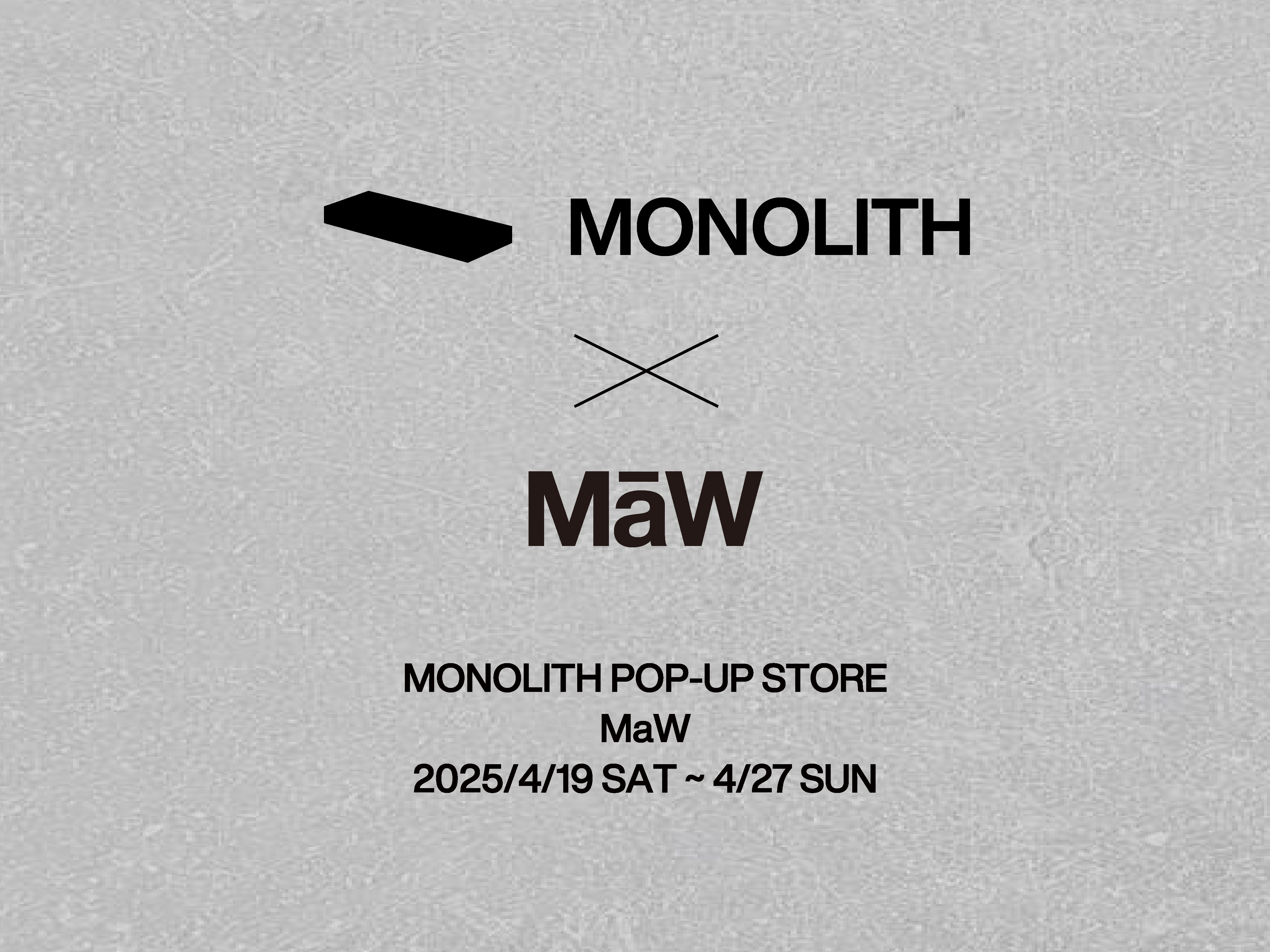 MaWにてポップアップイベント開催