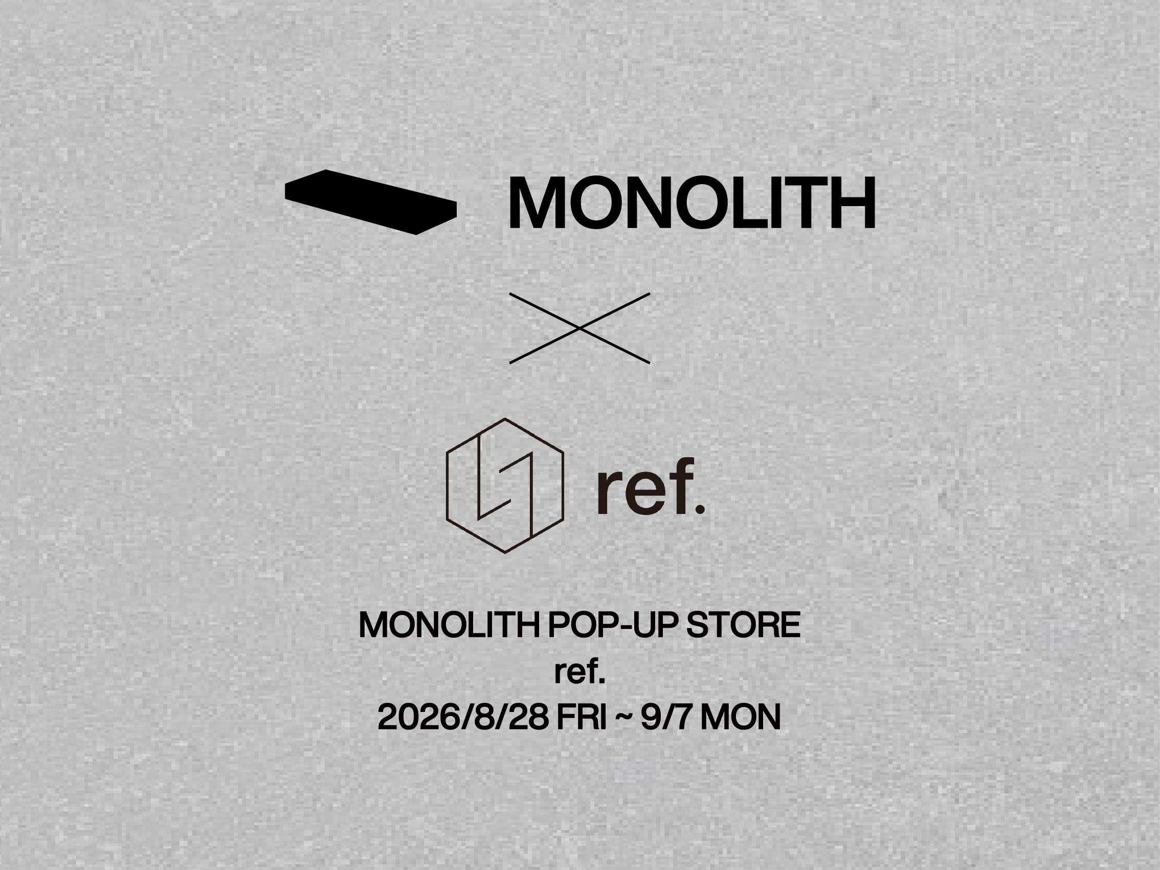 ref.にてポップアップイベントを開催